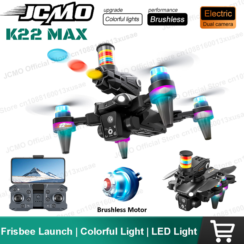 Drone Kit Professional - JCMO K22 MAX Frizbi Fırlatma Dronu
